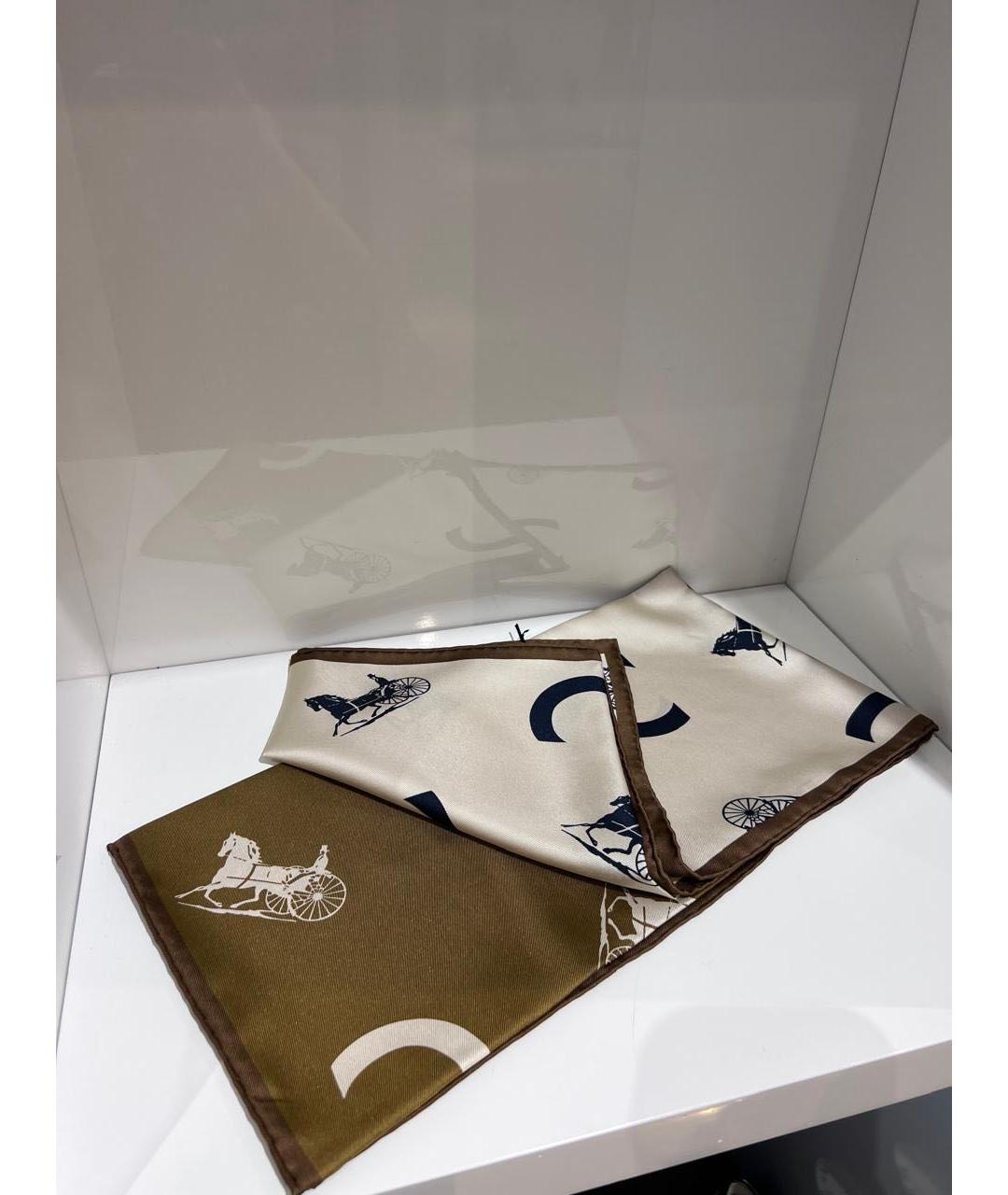 CELINE Мульти шелковый платок, фото 4