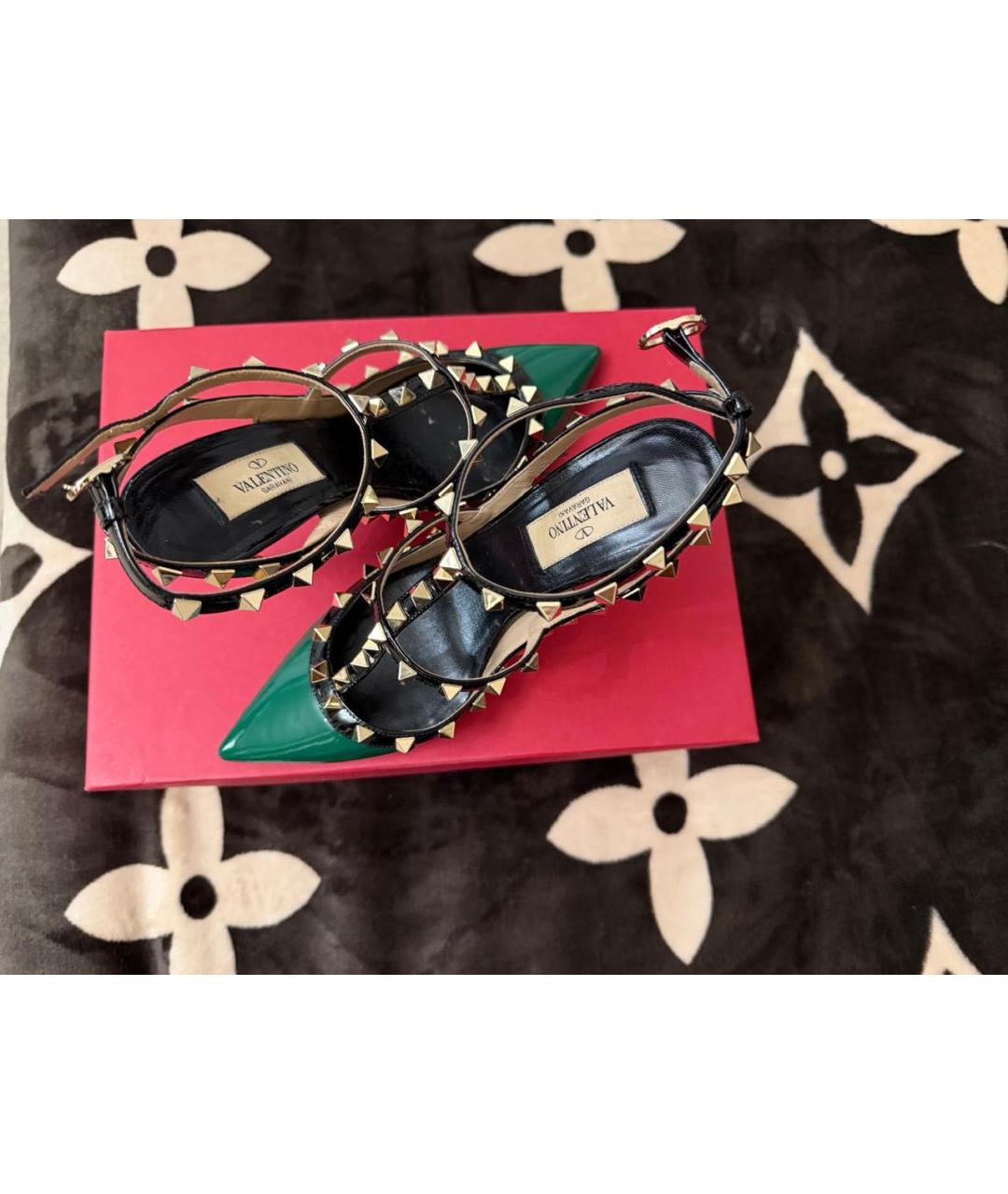 VALENTINO Зеленые туфли, фото 3