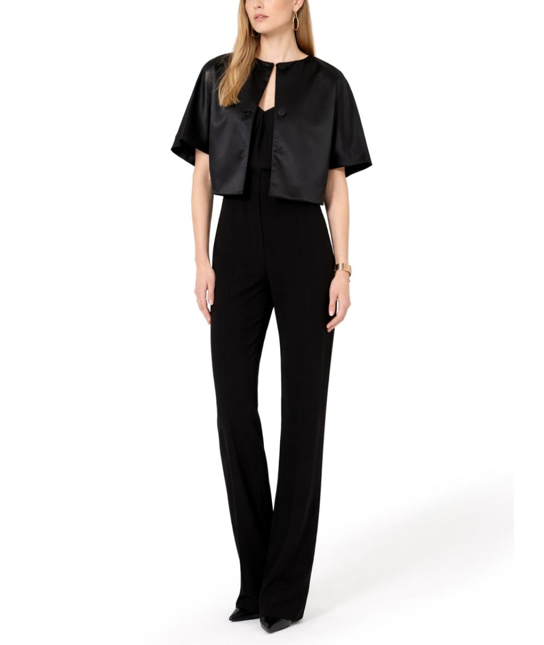 MAX MARA Черная полиэстеровая блузы, фото 2