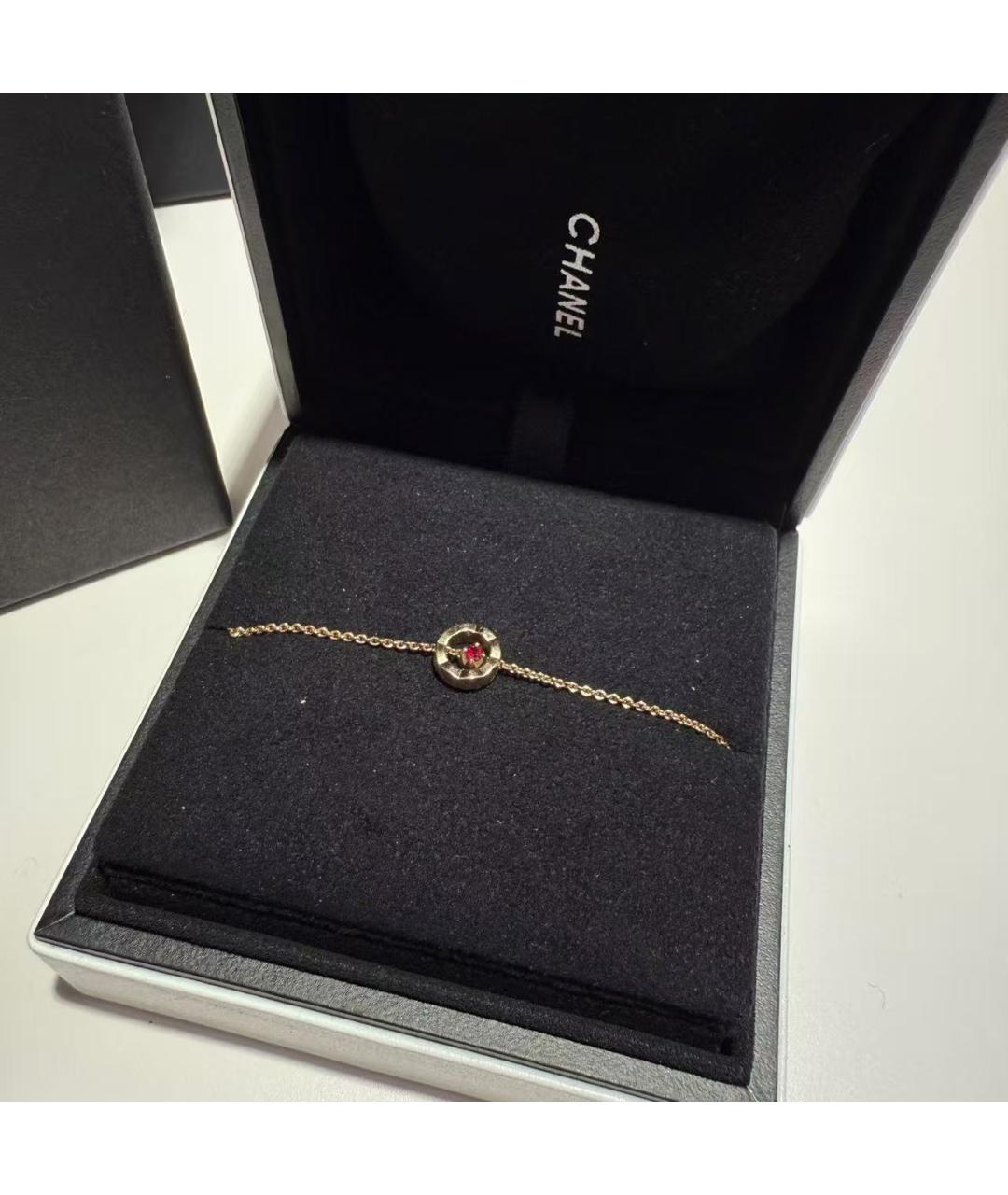 CHANEL Золотые запонки, фото 2