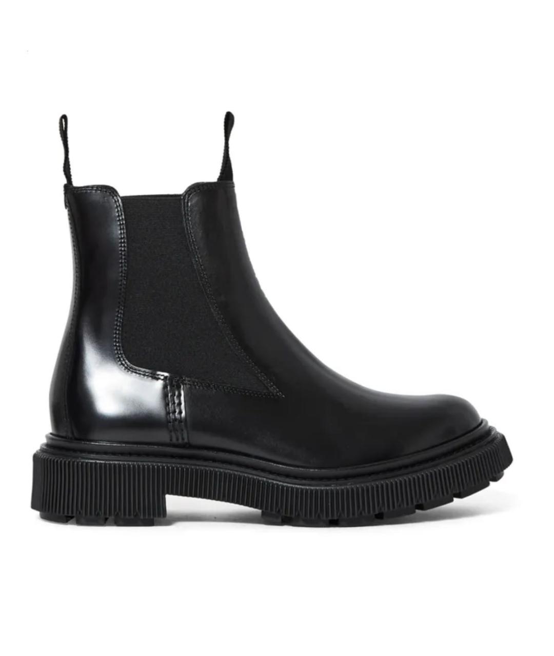 ETUDES Черные кожаные высокие ботинки, фото 5