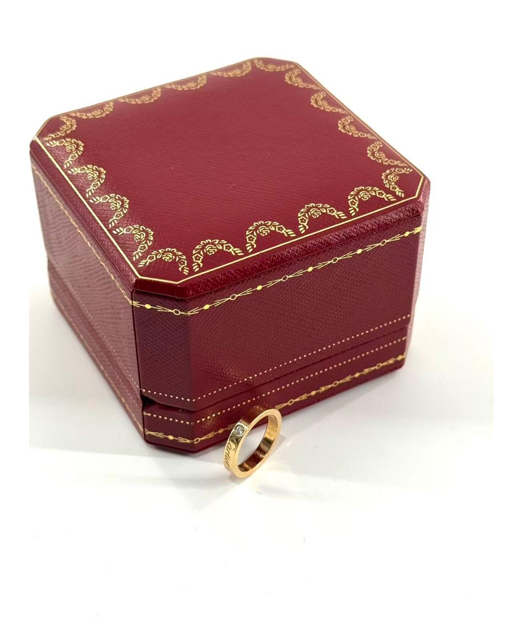 CARTIER Золотое кольцо из розового золота, фото 3