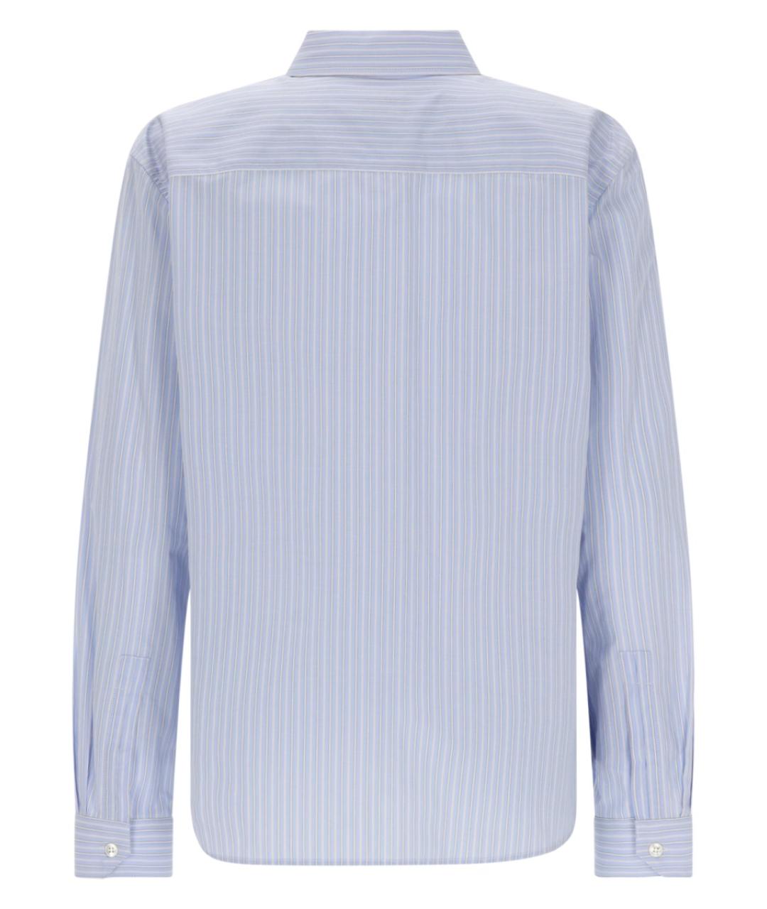 SAINT LAURENT Голубая хлопковая рубашка, фото 2