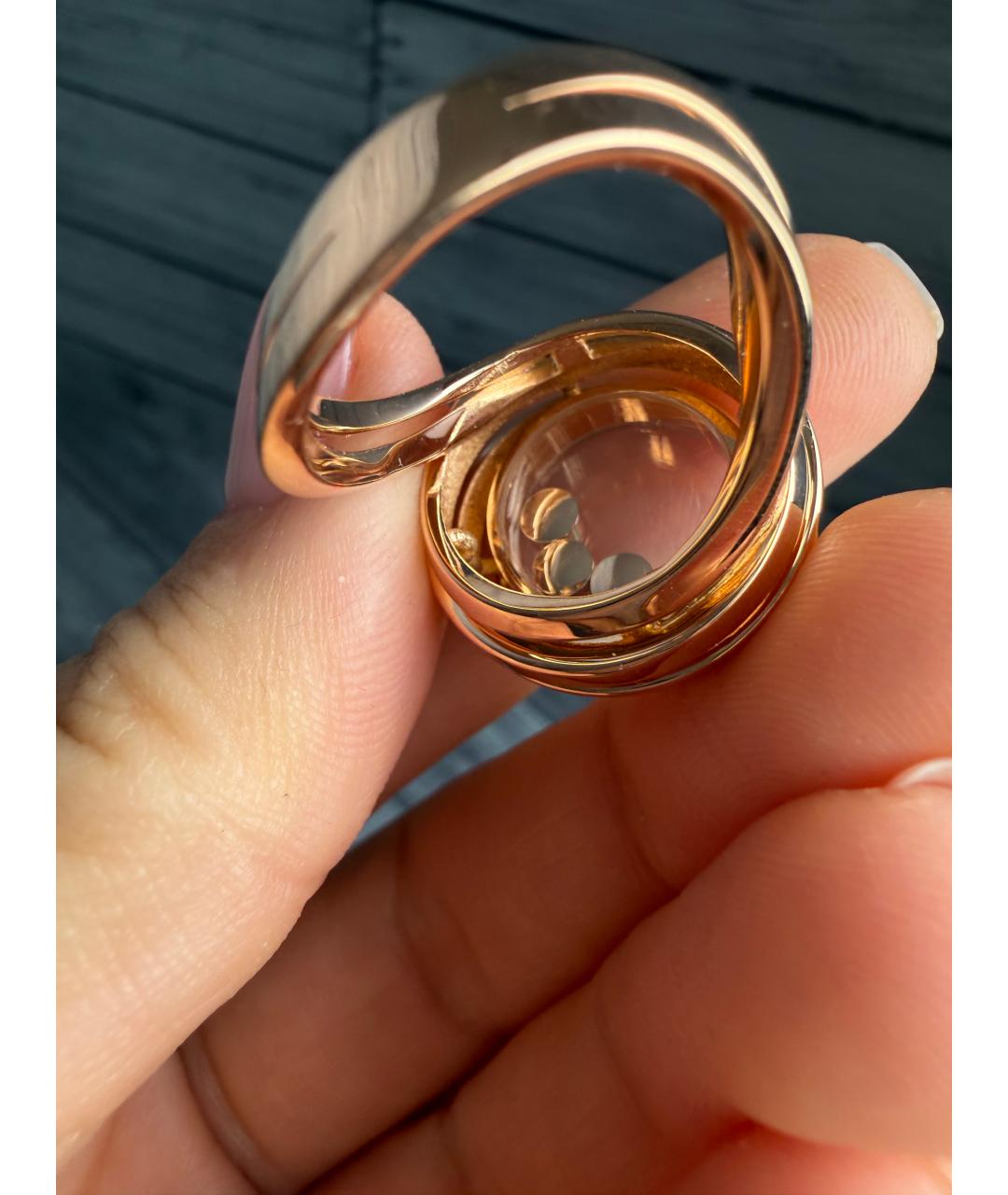 CHOPARD Золотое кольцо из розового золота, фото 8