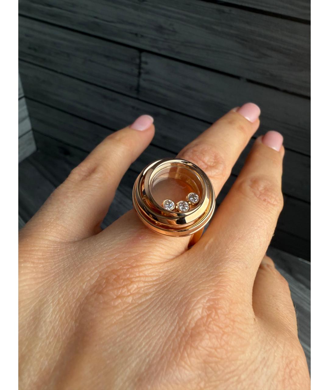 CHOPARD Золотое кольцо из розового золота, фото 6