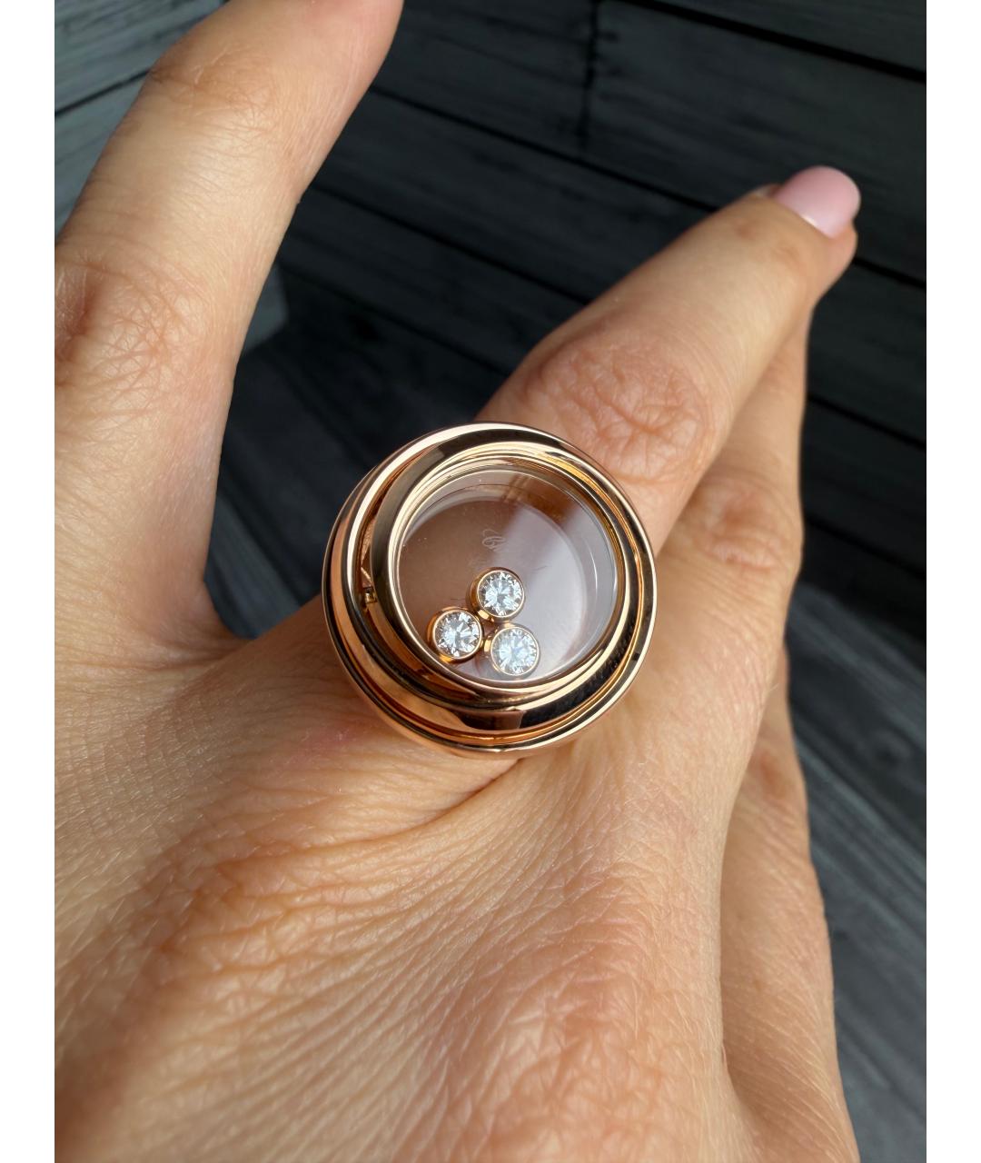 CHOPARD Золотое кольцо из розового золота, фото 7
