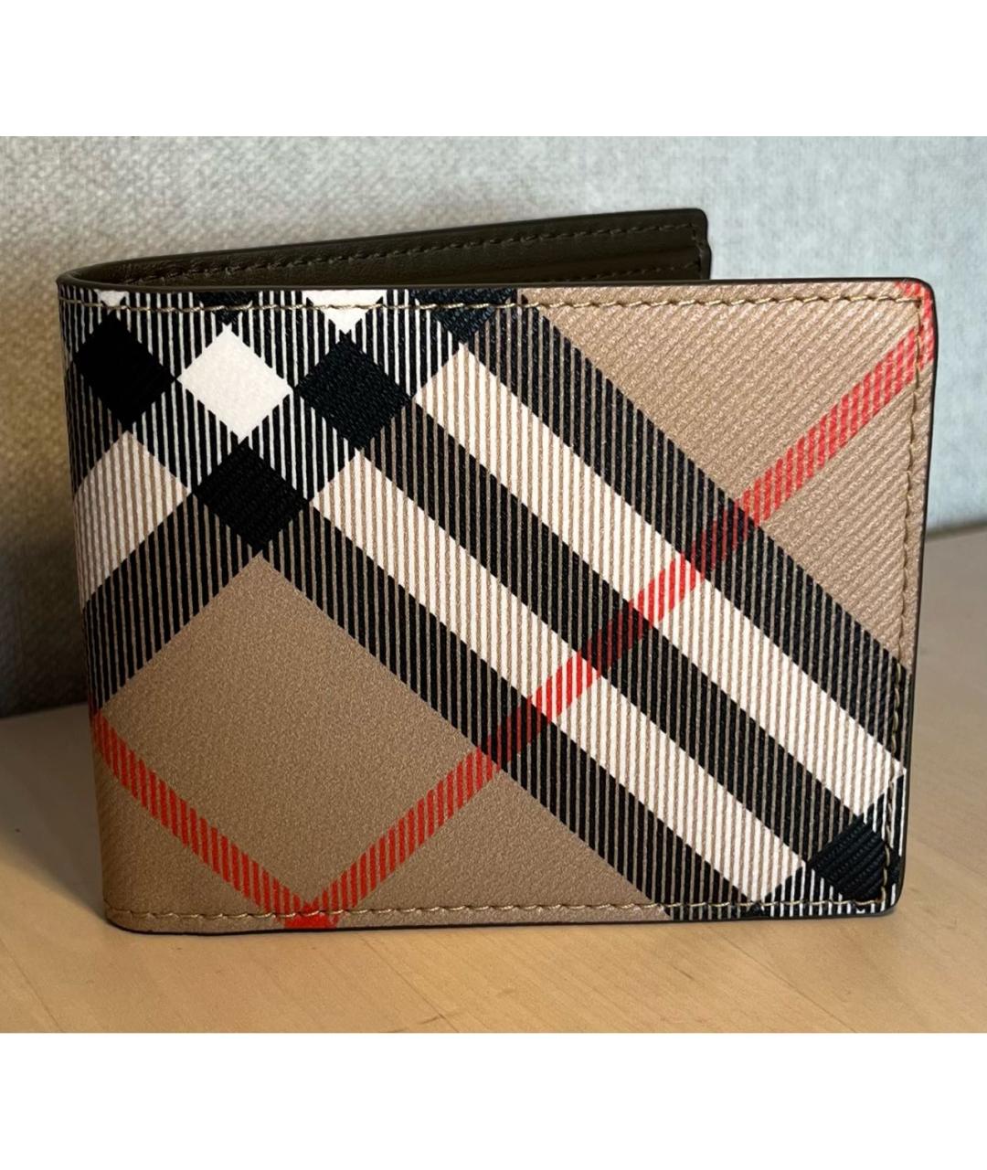 BURBERRY Кожаный кардхолдер, фото 2