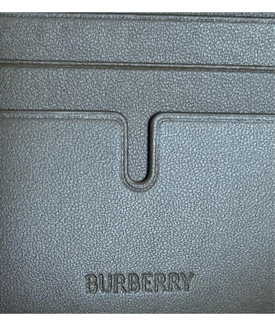 BURBERRY Кожаный кардхолдер, фото 7