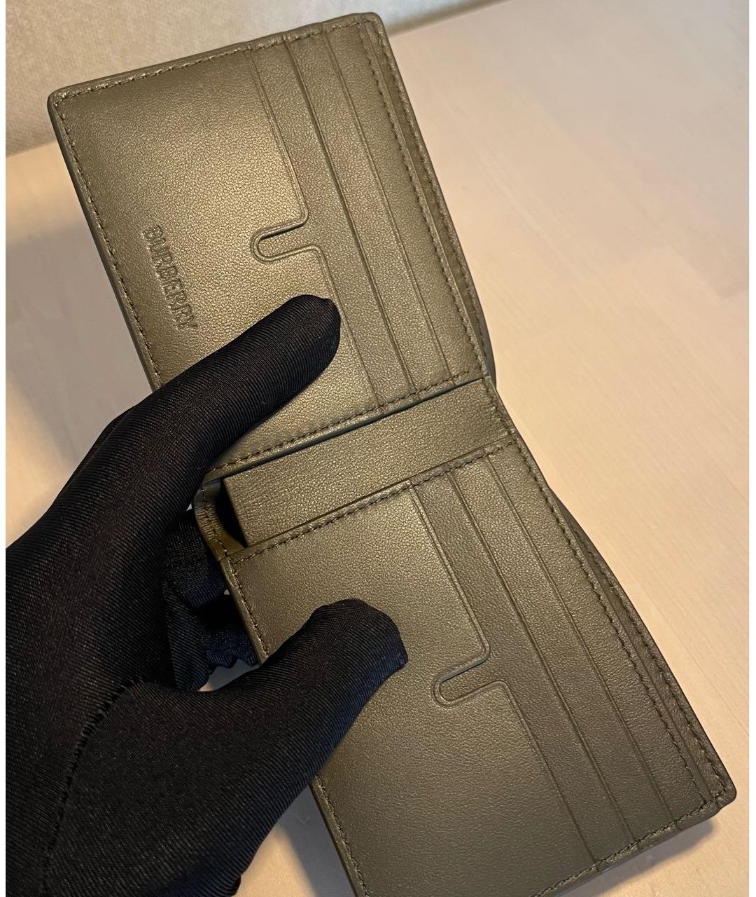 BURBERRY Кожаный кардхолдер, фото 4