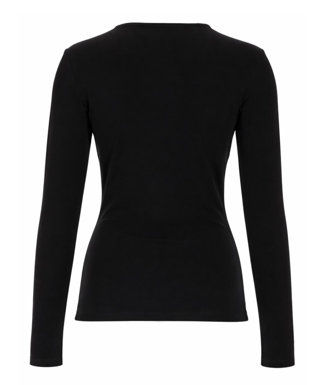 PACO RABANNE Черный вискозный джемпер / свитер, фото 2