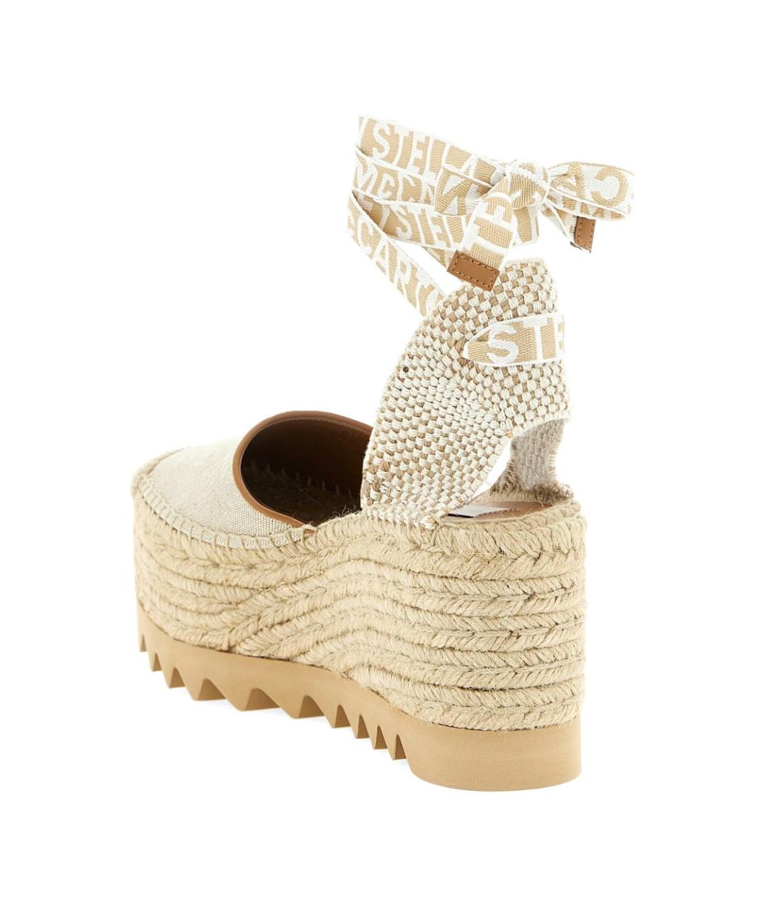 STELLA MCCARTNEY Бежевые эспадрильи, фото 2