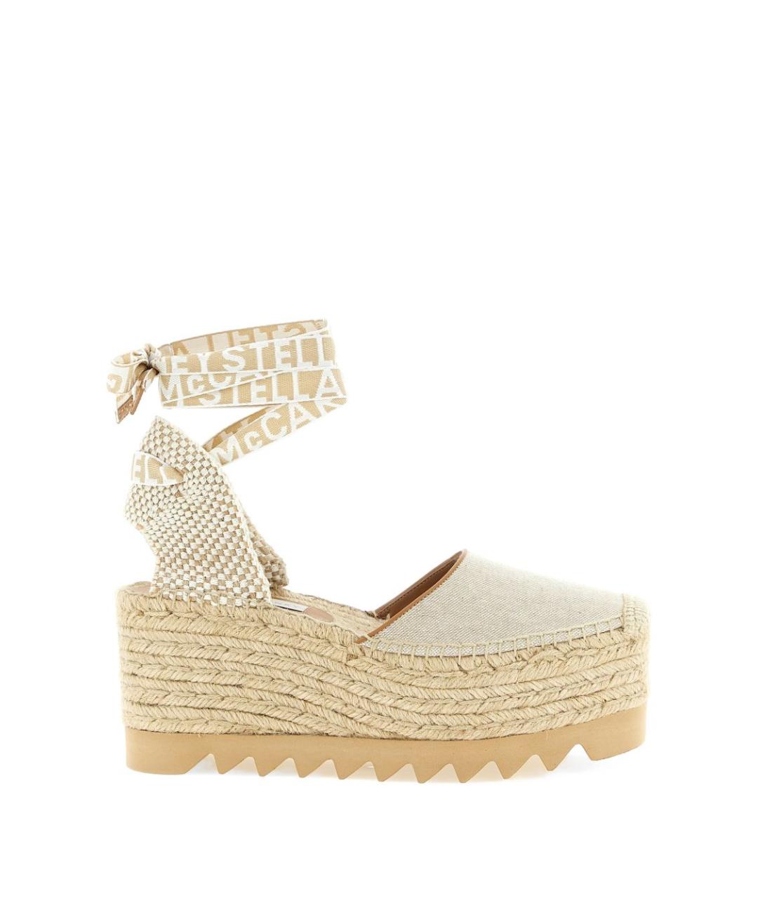 STELLA MCCARTNEY Бежевые эспадрильи, фото 1