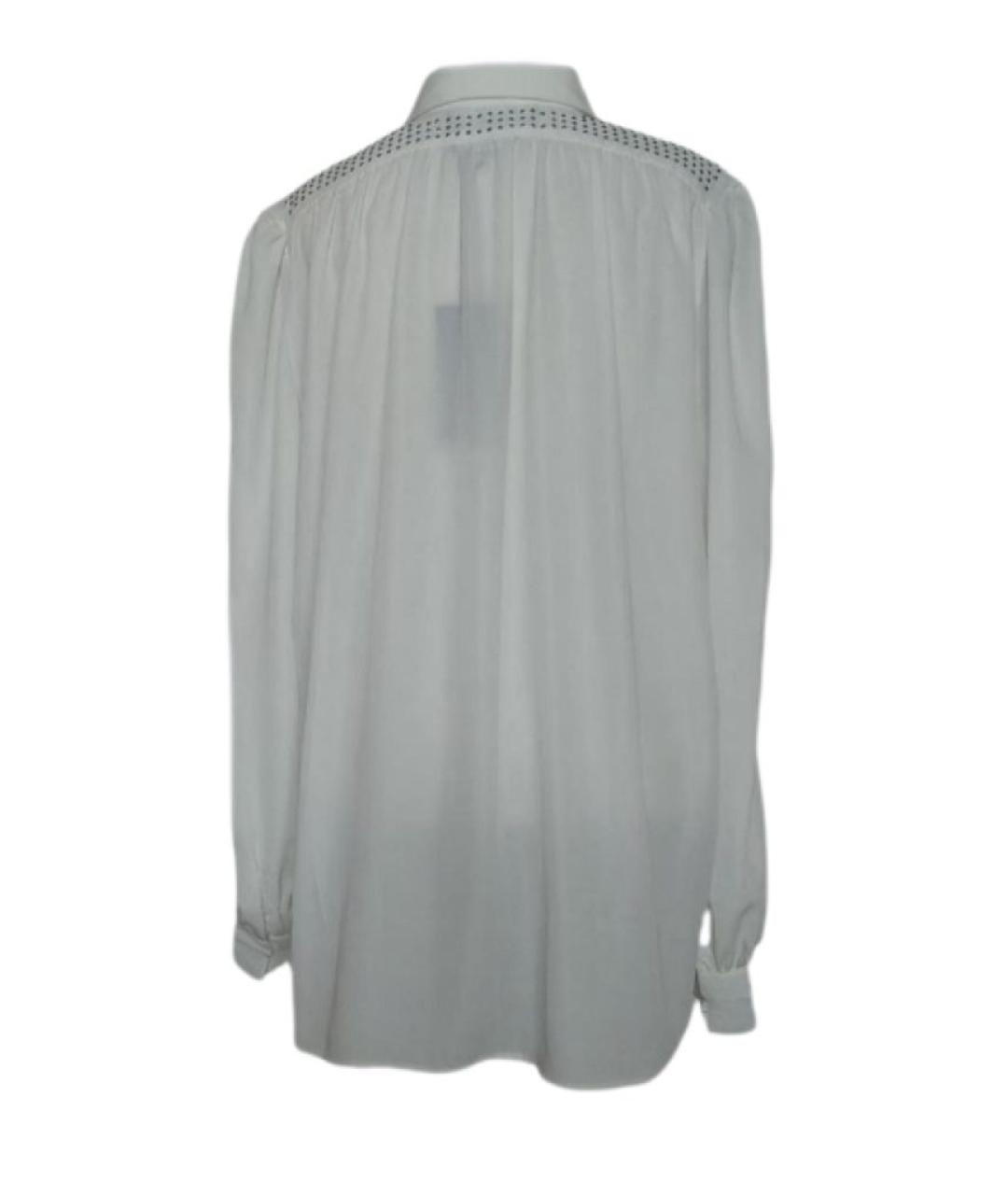 JOHN RICHMOND Белая полиэстеровая блузы, фото 2