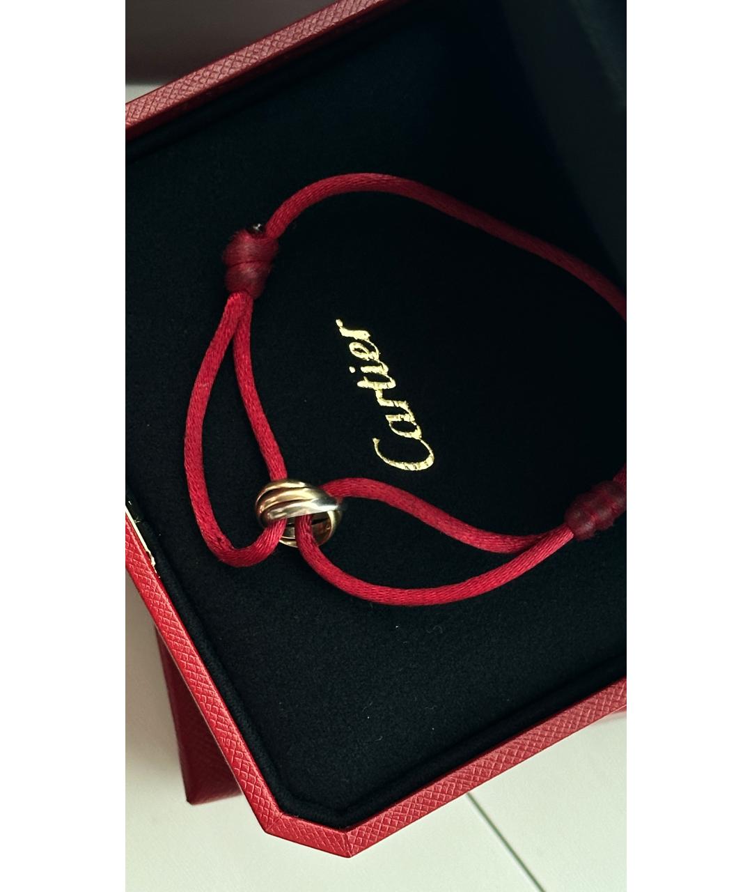 CARTIER Красный браслет из белого золота, фото 4