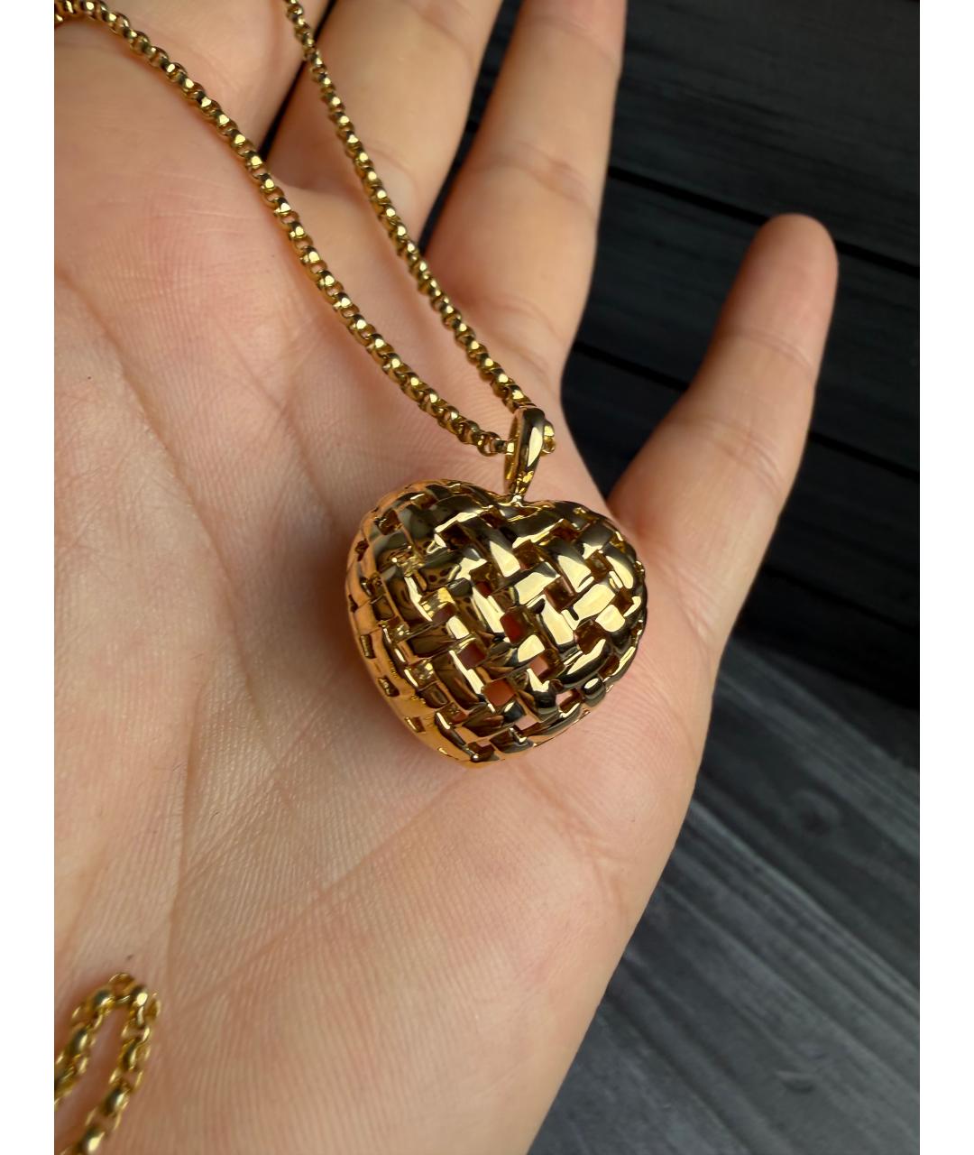 TIFFANY&CO Золотая подвеска из желтого золота, фото 2