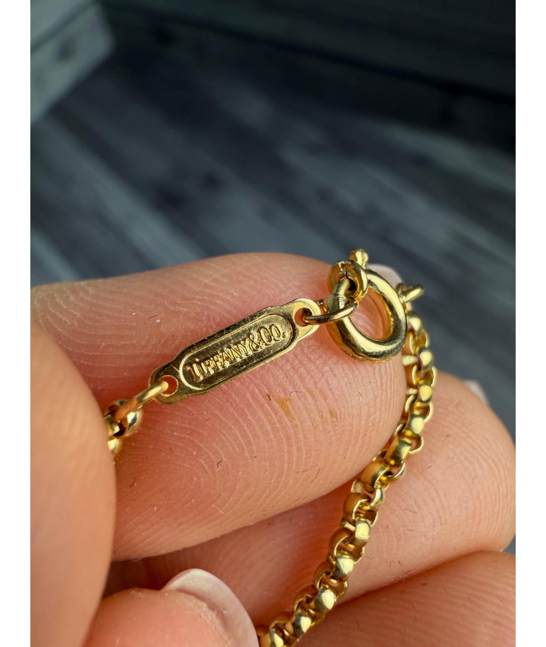 TIFFANY&CO Золотая подвеска из желтого золота, фото 5