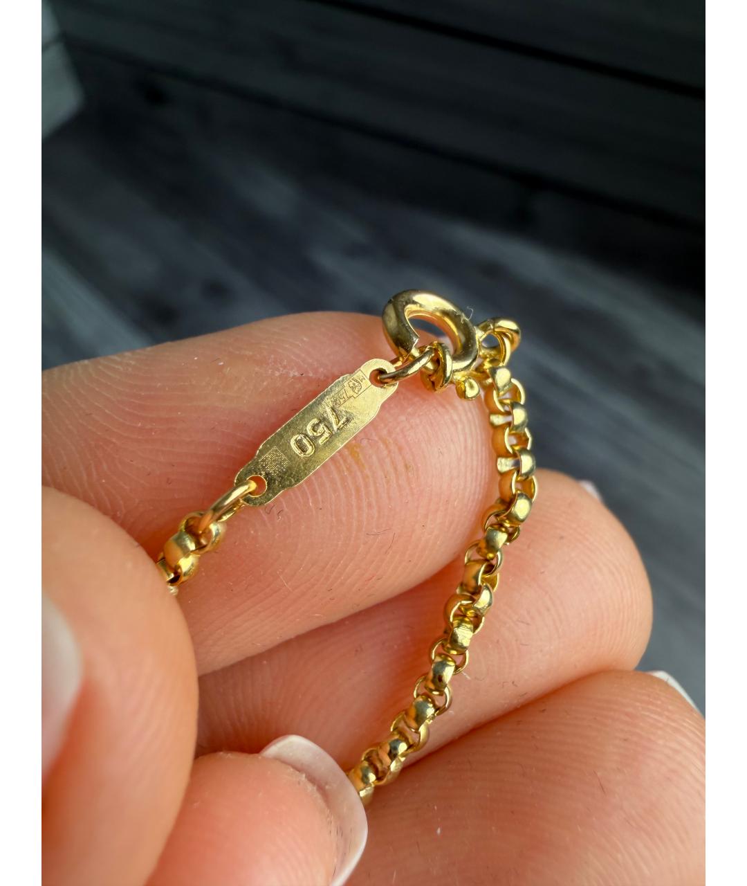 TIFFANY&CO Золотая подвеска из желтого золота, фото 4