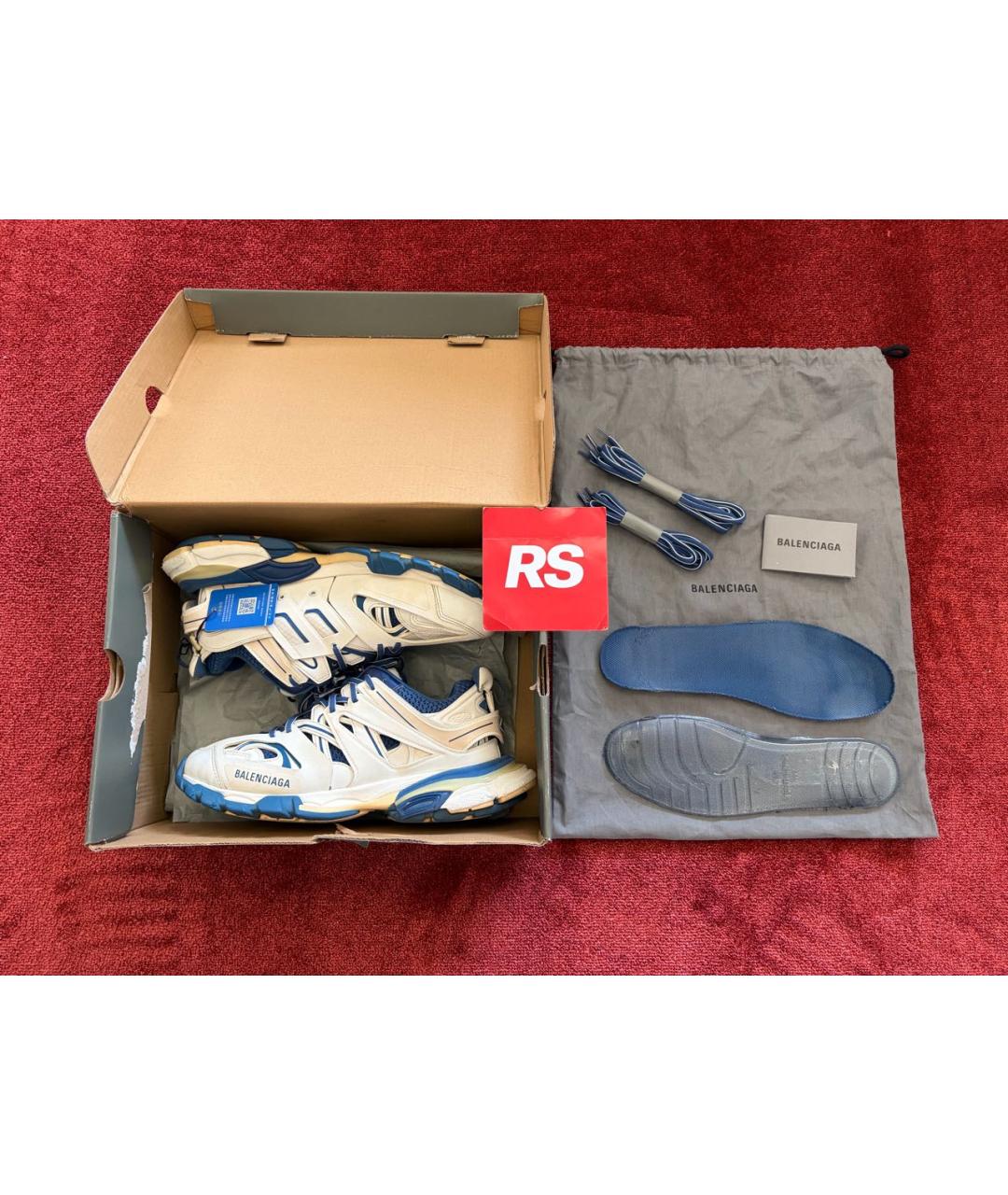 BALENCIAGA Мульти кожаные низкие кроссовки / кеды, фото 8