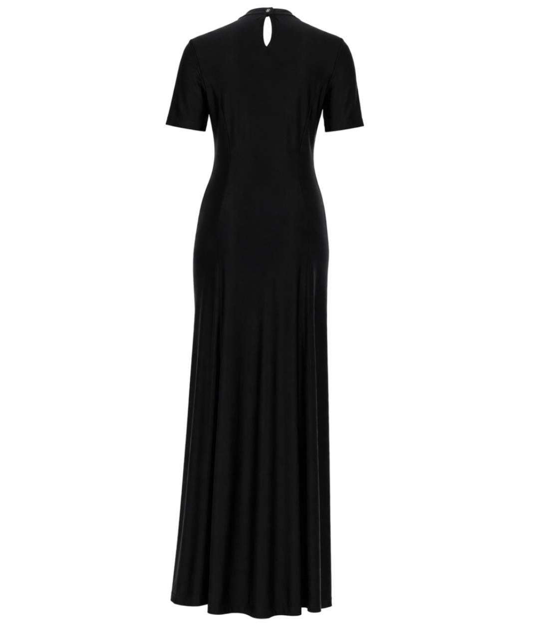 PACO RABANNE Черное вискозное повседневное платье, фото 2