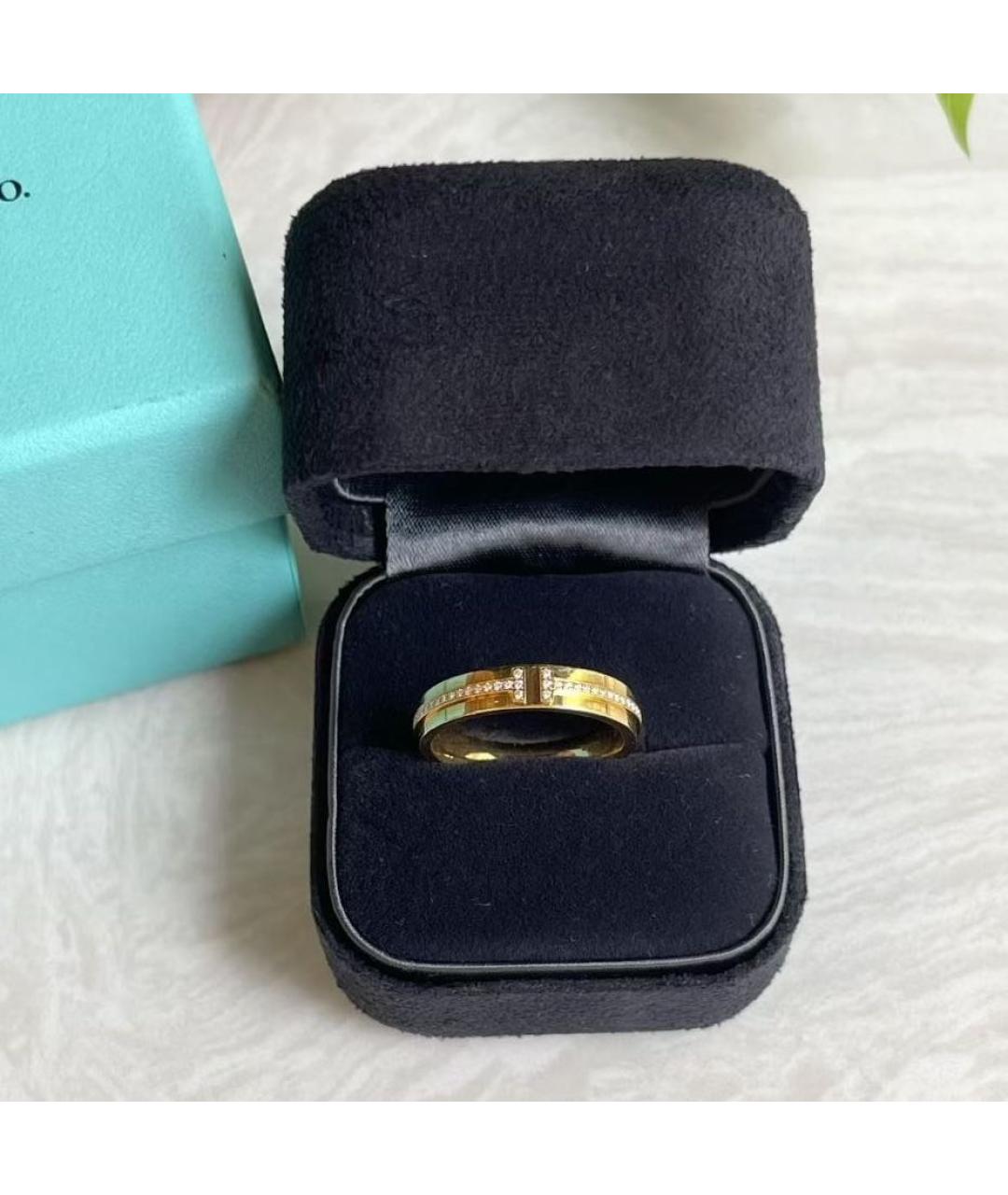 TIFFANY&CO Желтое кольцо из желтого золота, фото 2