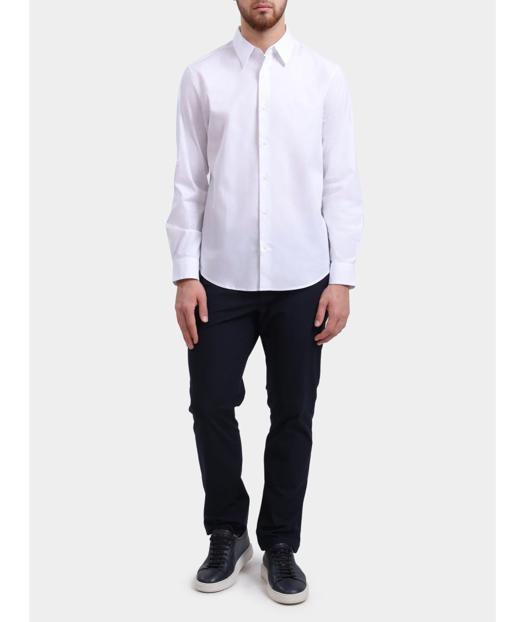 CALVIN KLEIN Белая классическая рубашка, фото 2