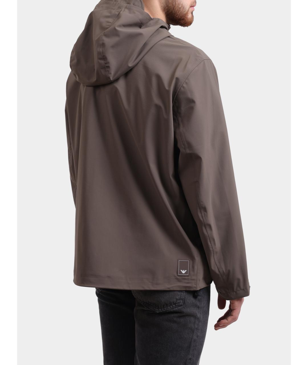 EMPORIO ARMANI Коричневая куртка, фото 6