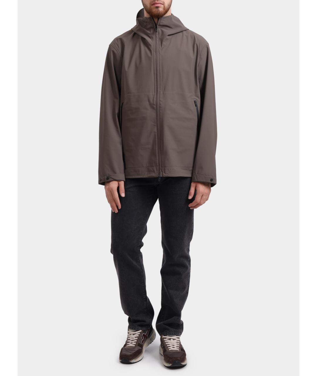 EMPORIO ARMANI Коричневая куртка, фото 2