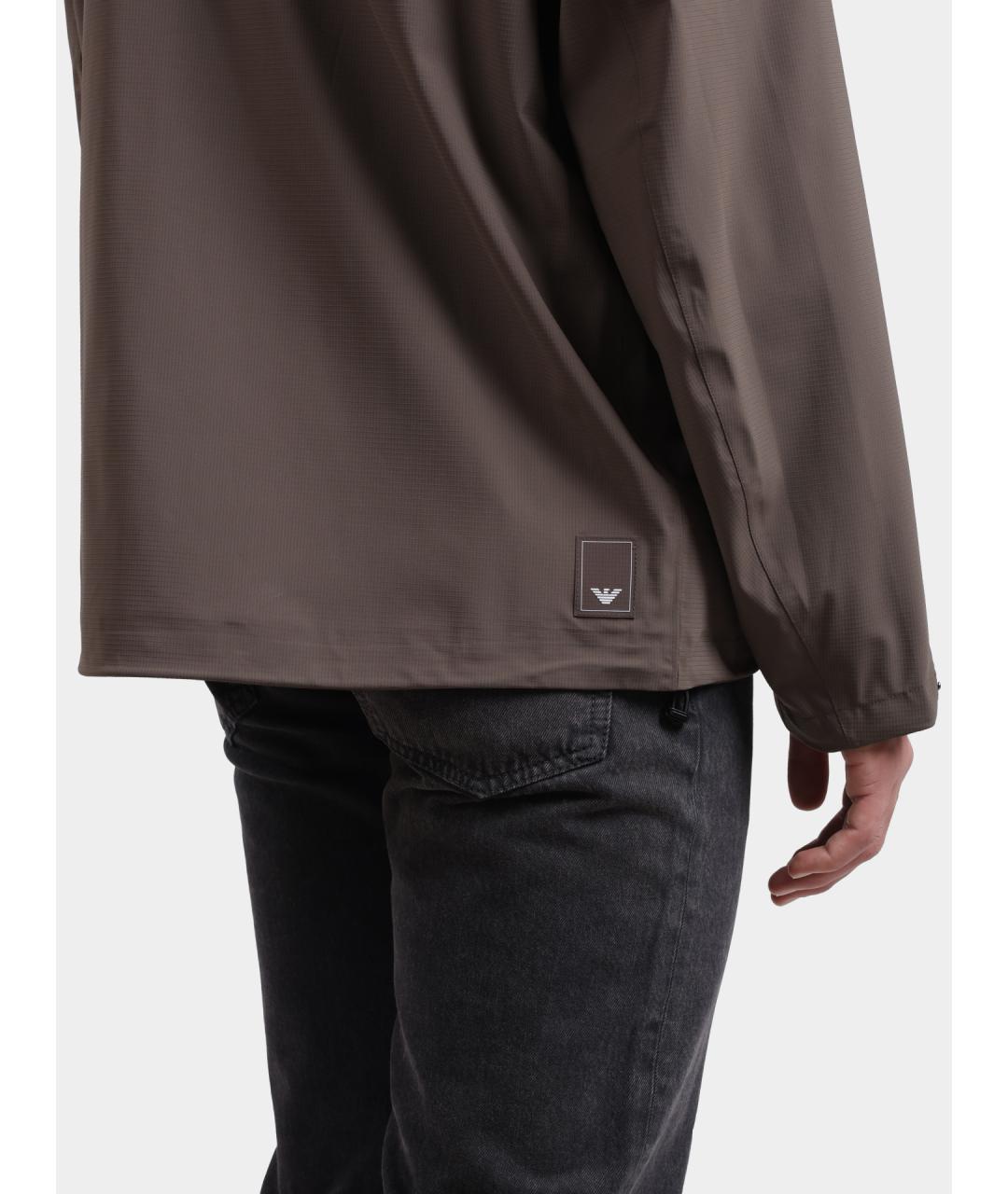 EMPORIO ARMANI Коричневая куртка, фото 5