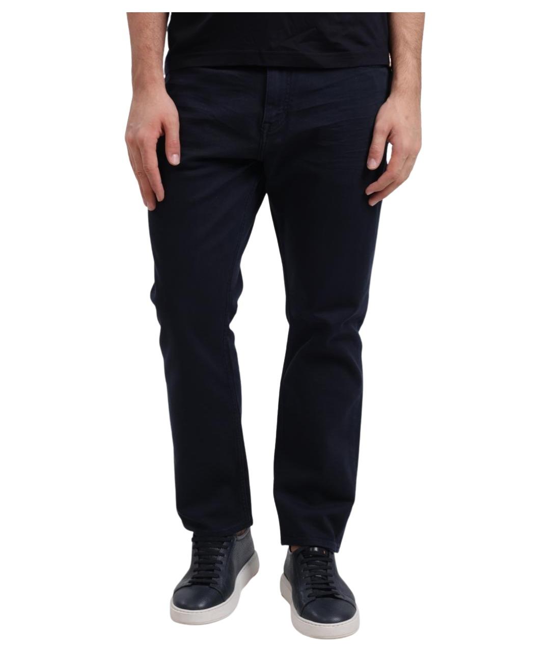 TOMMY HILFIGER Темно-синие прямые джинсы, фото 1