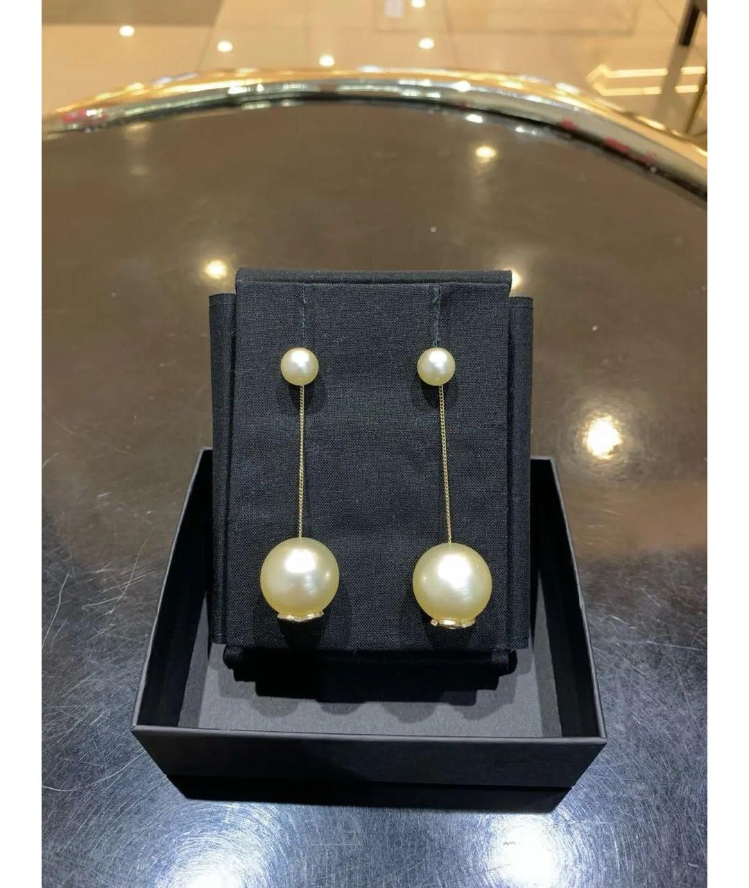 CHANEL Золотые серьги, фото 5