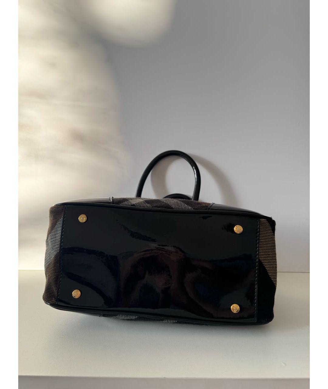 VIVIENNE WESTWOOD Коричневая хлопковая сумка с короткими ручками, фото 6