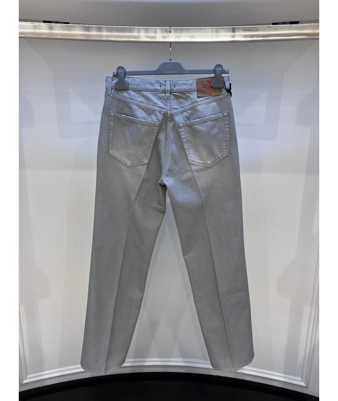 PRADA Серые прямые джинсы, фото 2