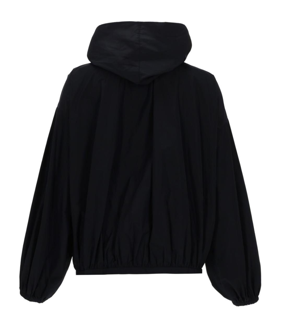 MONCLER Синяя полиэстеровая куртка, фото 2