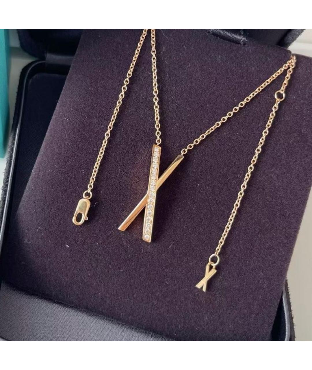 TIFFANY&CO Розовое колье из розового золота, фото 3