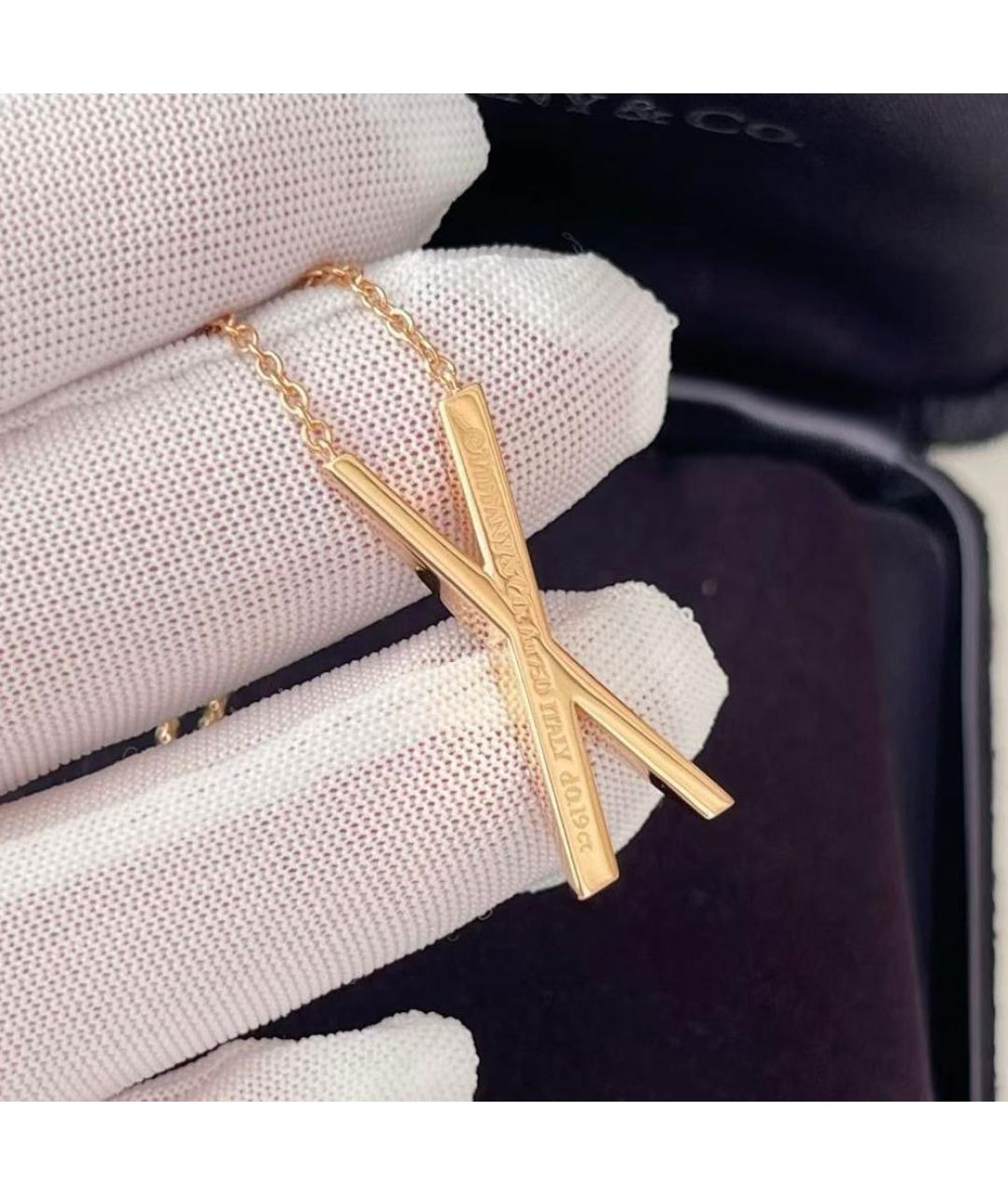 TIFFANY&CO Розовое колье из розового золота, фото 5