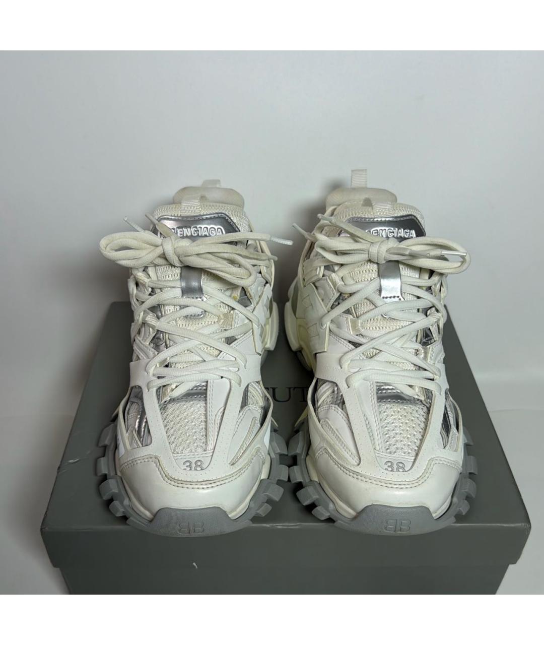 BALENCIAGA Белые кроссовки, фото 2