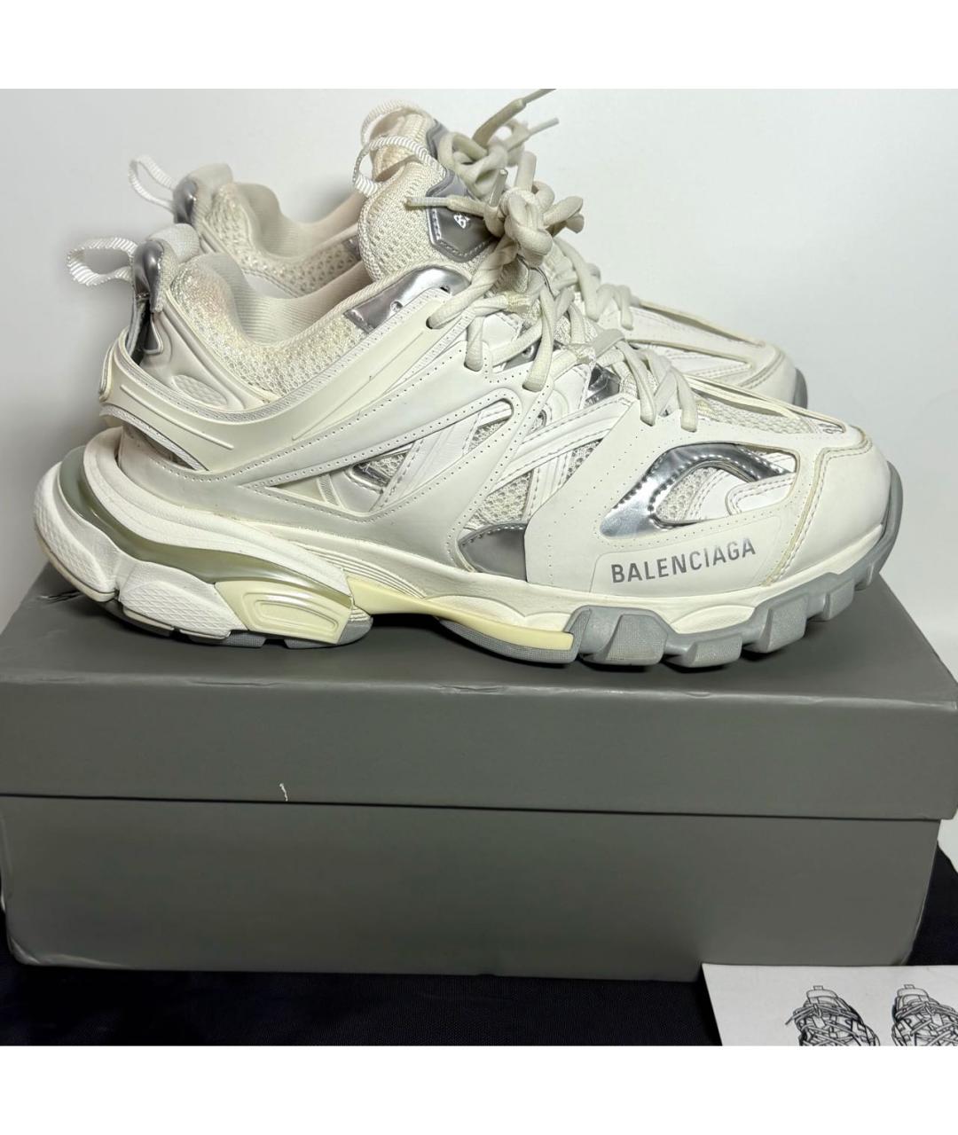 BALENCIAGA Белые кроссовки, фото 8