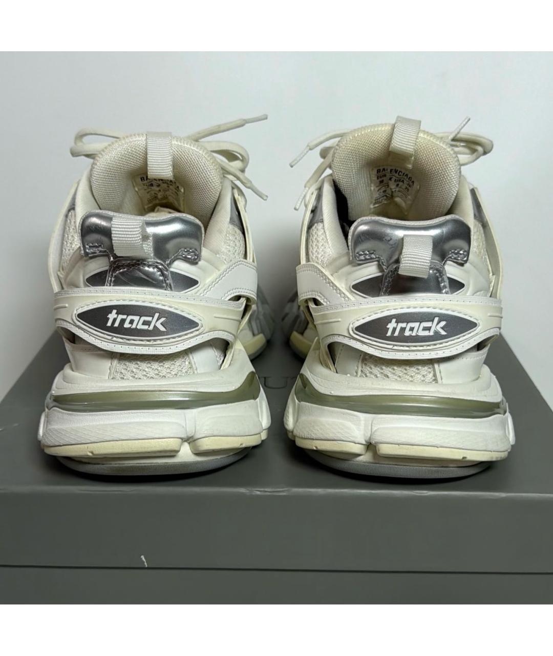 BALENCIAGA Белые кроссовки, фото 4