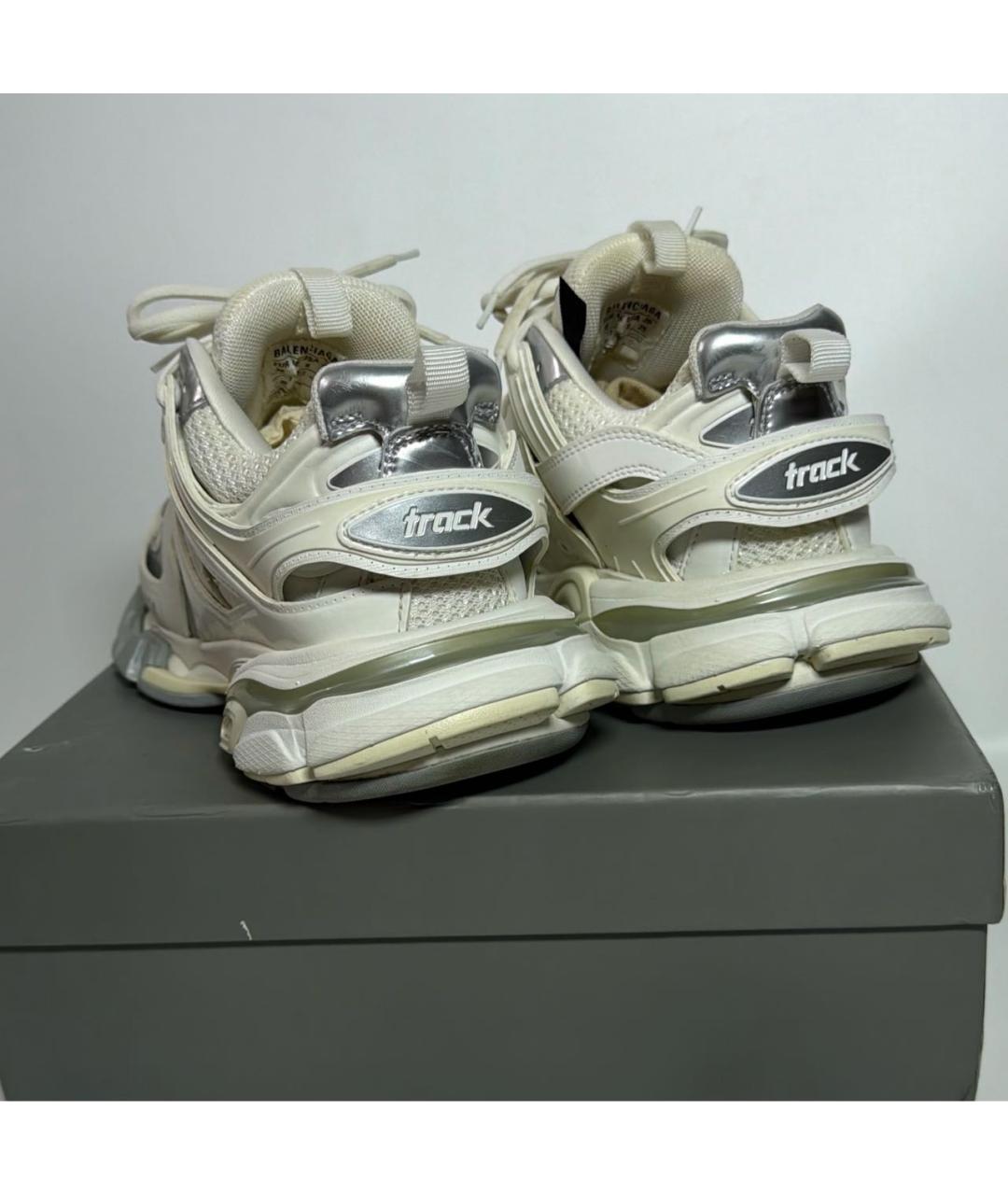 BALENCIAGA Белые кроссовки, фото 3