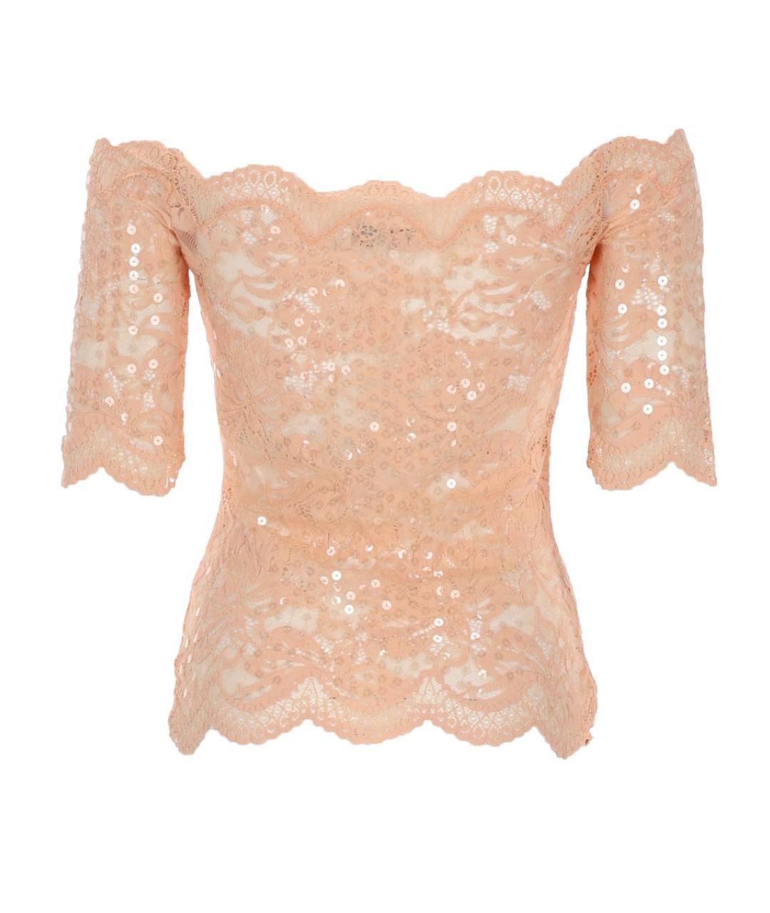 PACO RABANNE Розовая полиамидовая блузы, фото 2