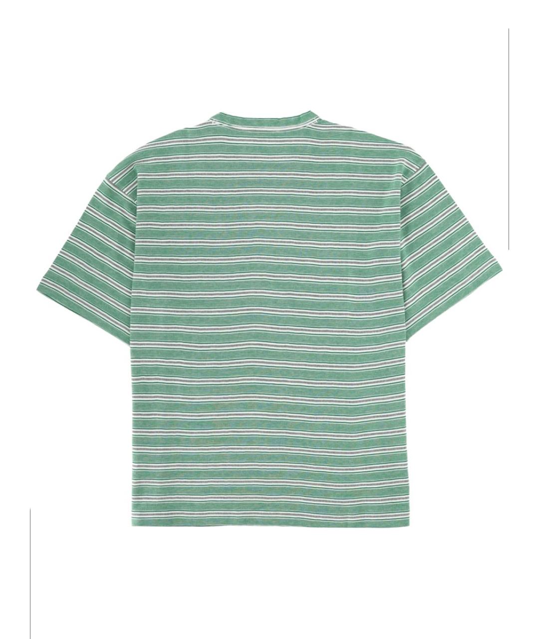 YMC Зеленая хлопковая футболка, фото 2