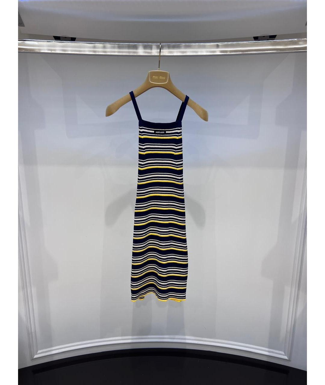 MIU MIU Мульти повседневное платье, фото 2