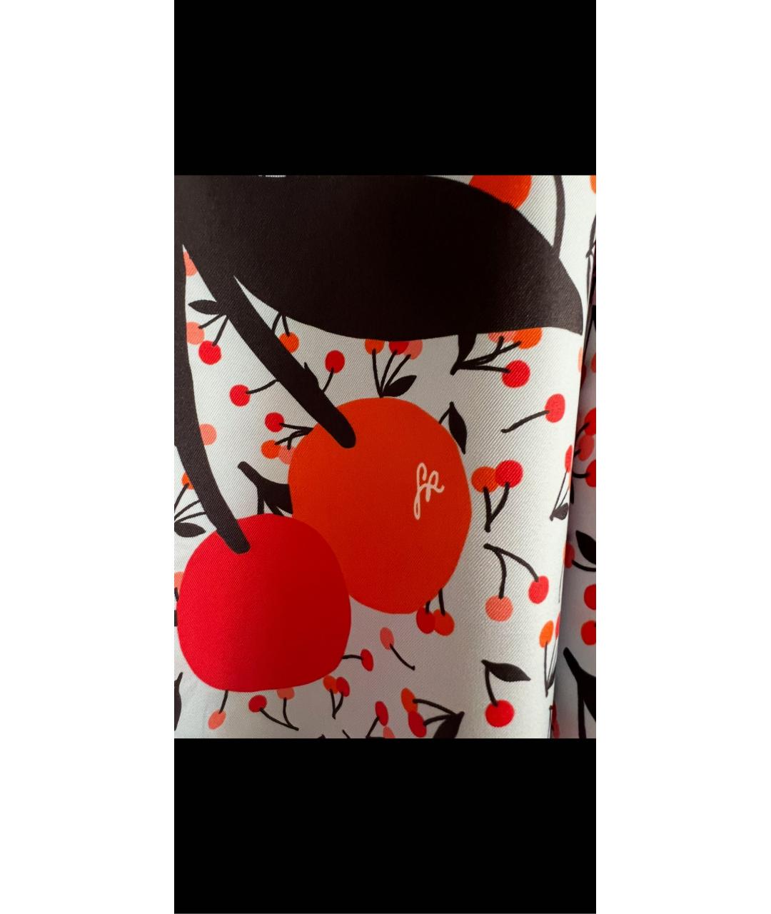 SONIA RYKIEL Мульти шелковая юбка миди, фото 4