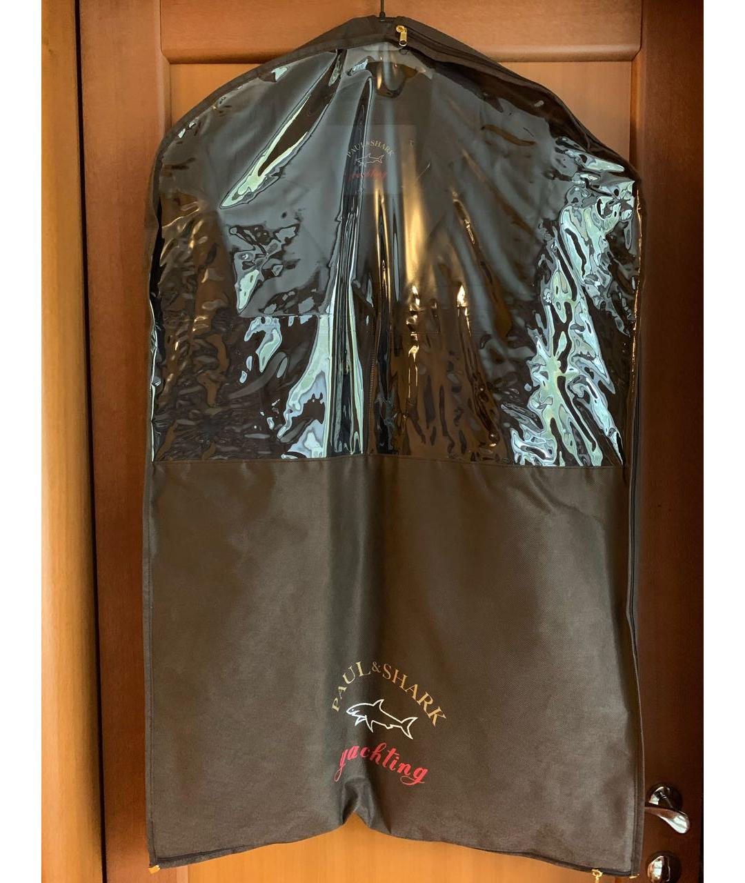 PAUL & SHARK Темно-синяя полиэстеровая куртка, фото 7