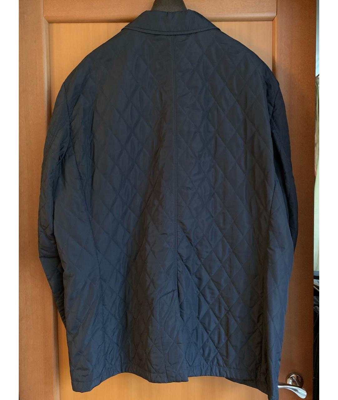 PAUL & SHARK Темно-синяя полиэстеровая куртка, фото 2