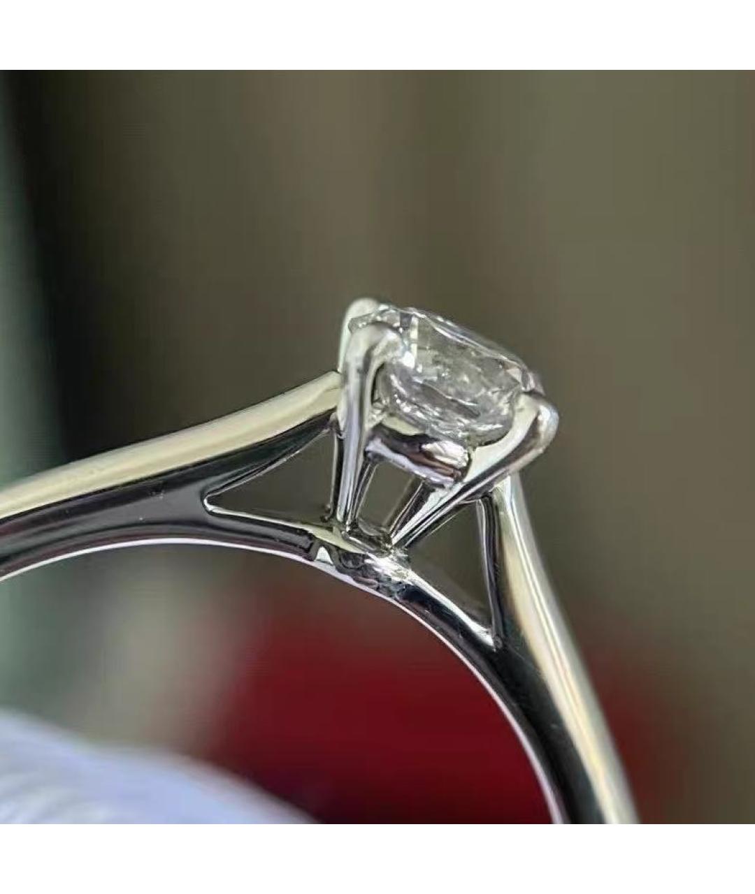 CARTIER Белое платиновое кольцо, фото 3