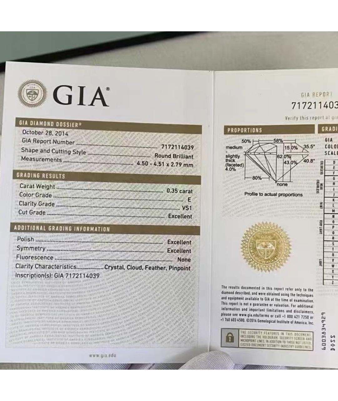 CARTIER Белое платиновое кольцо, фото 6