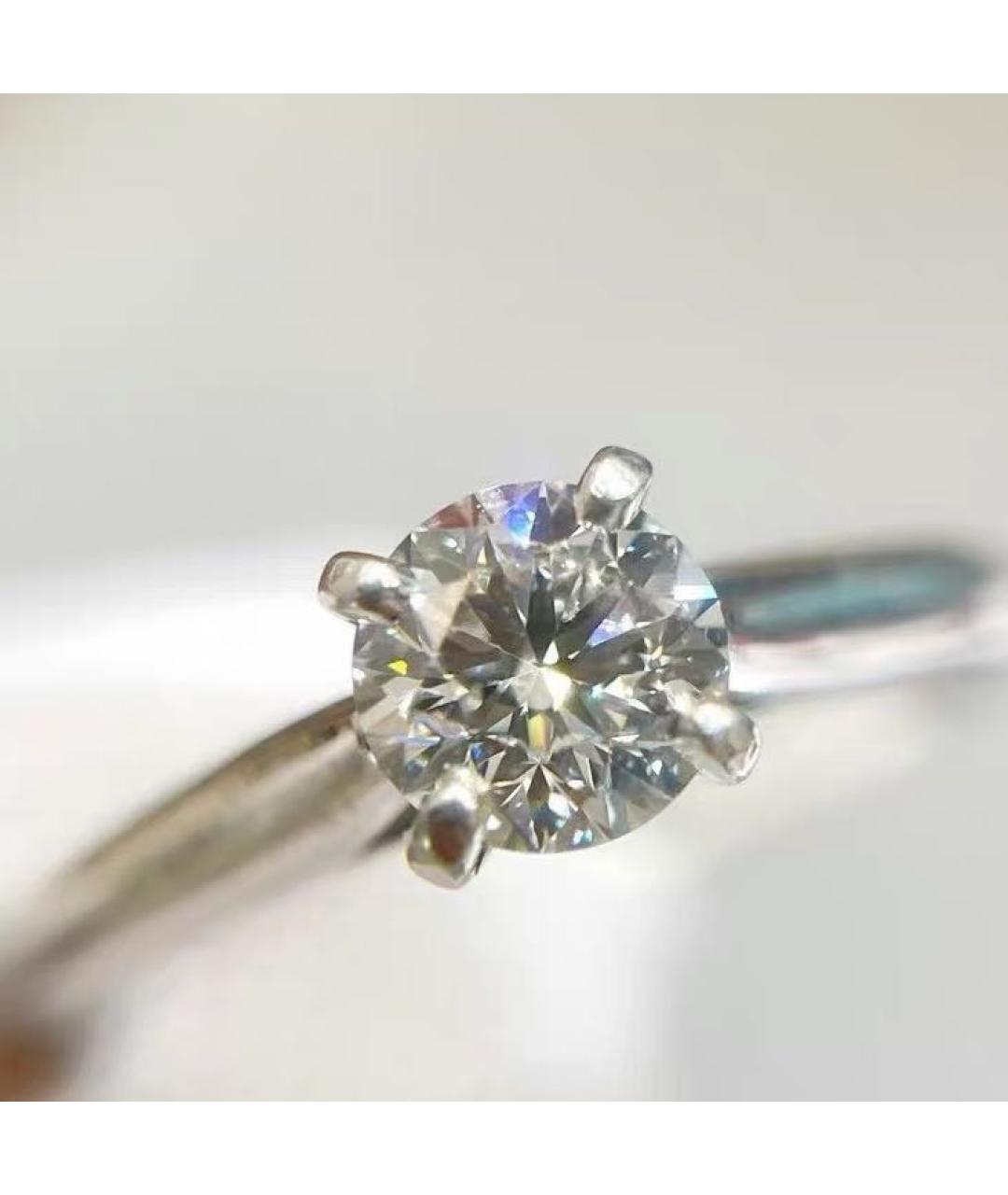 CARTIER Белое платиновое кольцо, фото 4