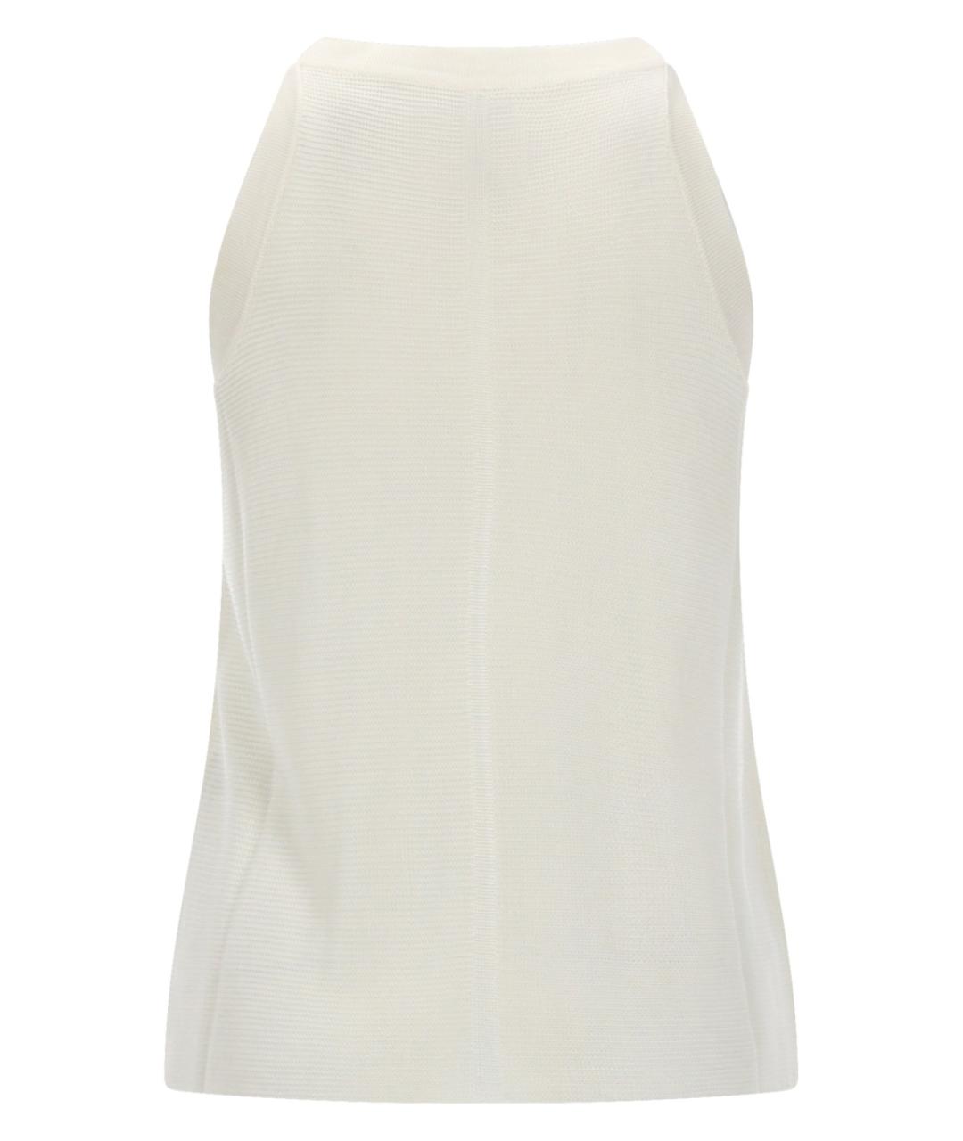 LOULOU STUDIO Белая вискозная блузы, фото 2