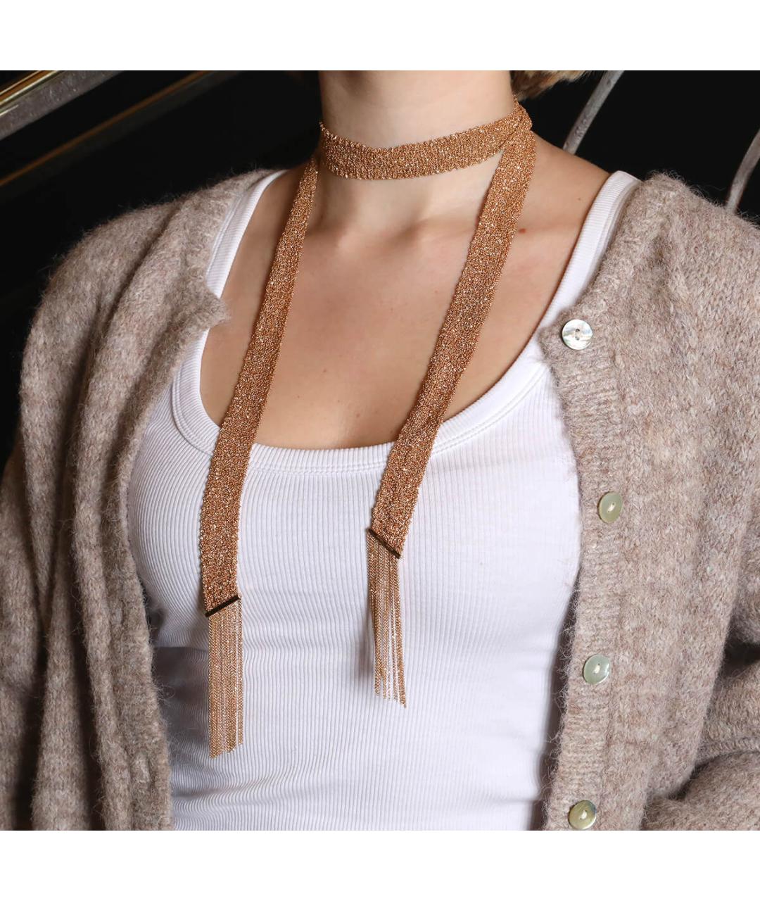 BOUCHERON Золотое колье из розового золота, фото 3